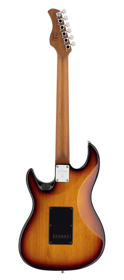 electric guitar S Vintage style 3-tone sunburst - Afbeelding 2