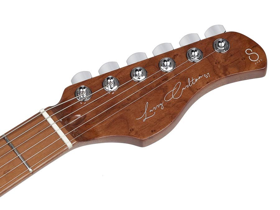 electric guitar S Vintage style 3-tone sunburst - Afbeelding 3