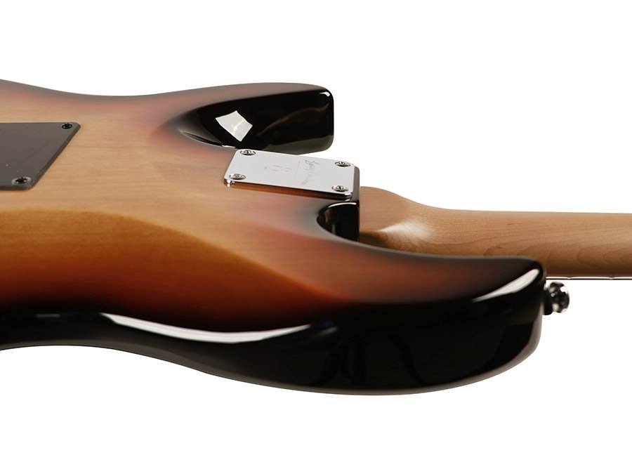 electric guitar S Vintage style 3-tone sunburst - Afbeelding 6