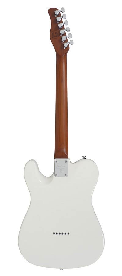 electric guitar T-style antique white - Afbeelding 2