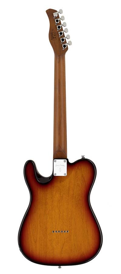 electric guitar T-style 3-tone sunburst - Afbeelding 2