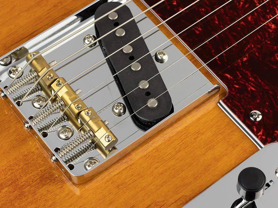 electric guitar T-style 3-tone sunburst - Afbeelding 4