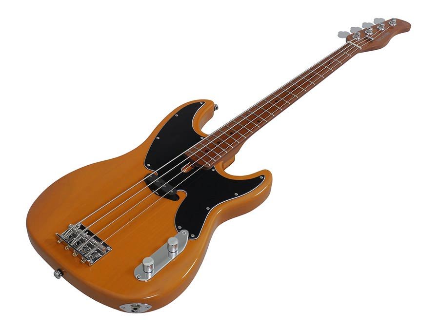 alder 4-string passive bass guitar butterscotch blonde - Afbeelding 5