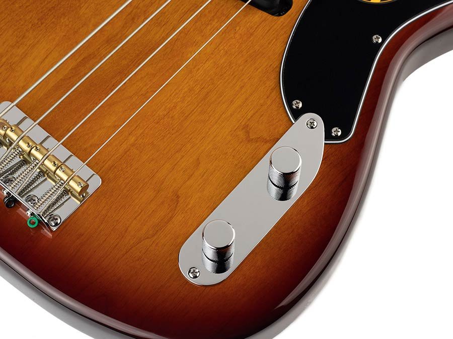 alder 4-string passive bass guitar tobacco sunburst - Afbeelding 6