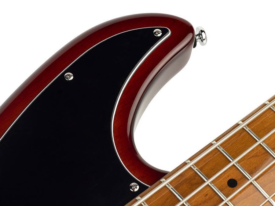 alder 4-string passive bass guitar tobacco sunburst - Afbeelding 8