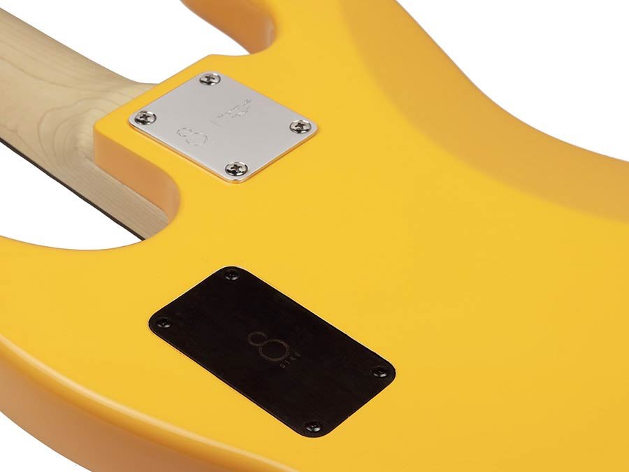 4-string active bass guitar orange - Afbeelding 6