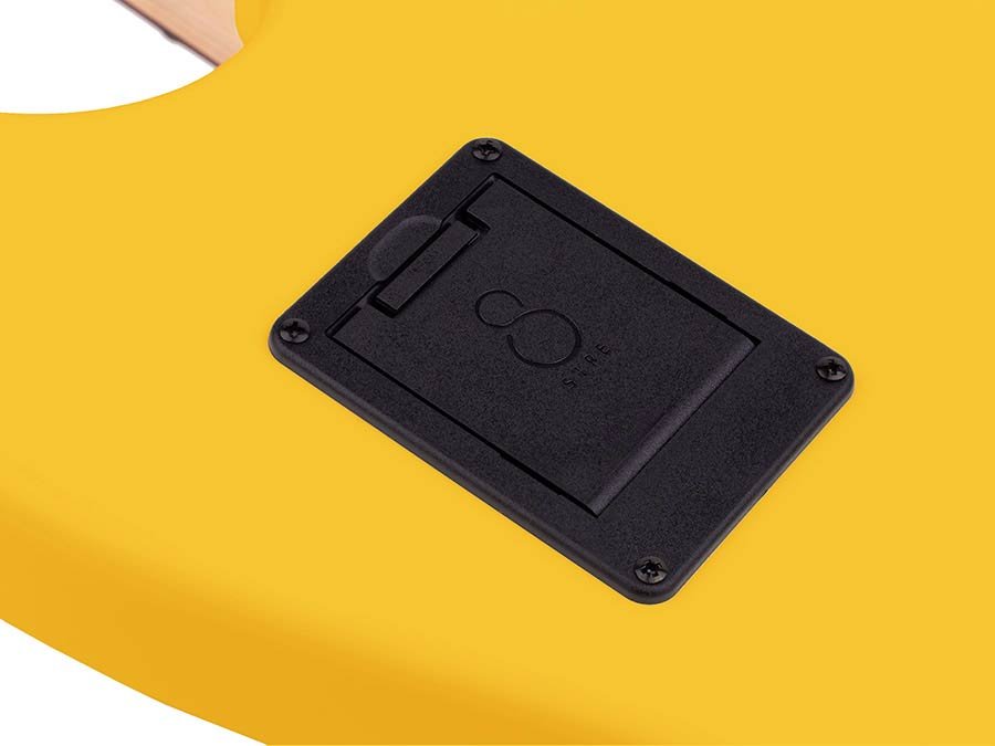 5-string active bass guitar orange - Afbeelding 5