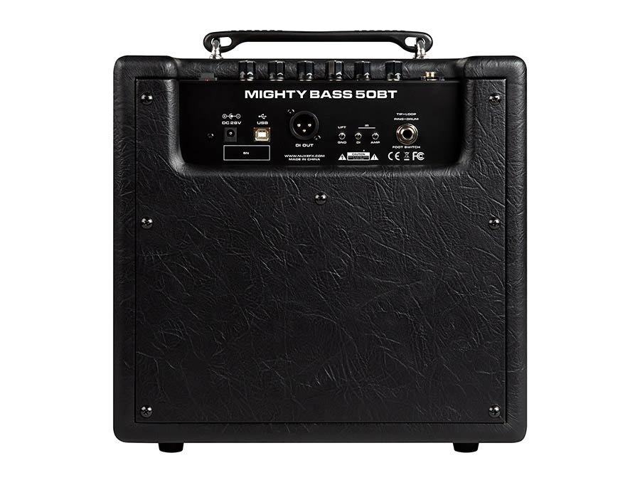 digital bass amplifier 50 watt - 6,5" speaker - DSP - drums - looper - USB - Afbeelding 2