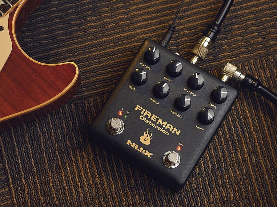 analog dual effects pedal distortion FIREMAN - Afbeelding 7