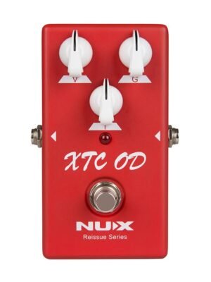 analog effect pedal red channel rich overdrive XTC OD