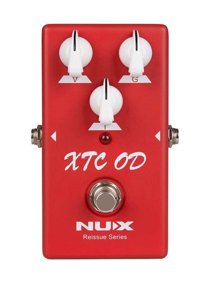analog effect pedal red channel rich overdrive XTC OD