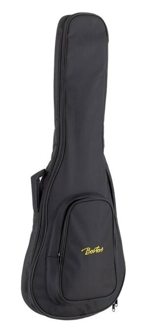 gigbag for electric ES guitar, 6 mm. padding, nylon, 2 straps, large pocket, black