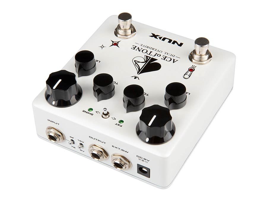 analog dual effects pedal overdrive ACE OF TONE - Afbeelding 5