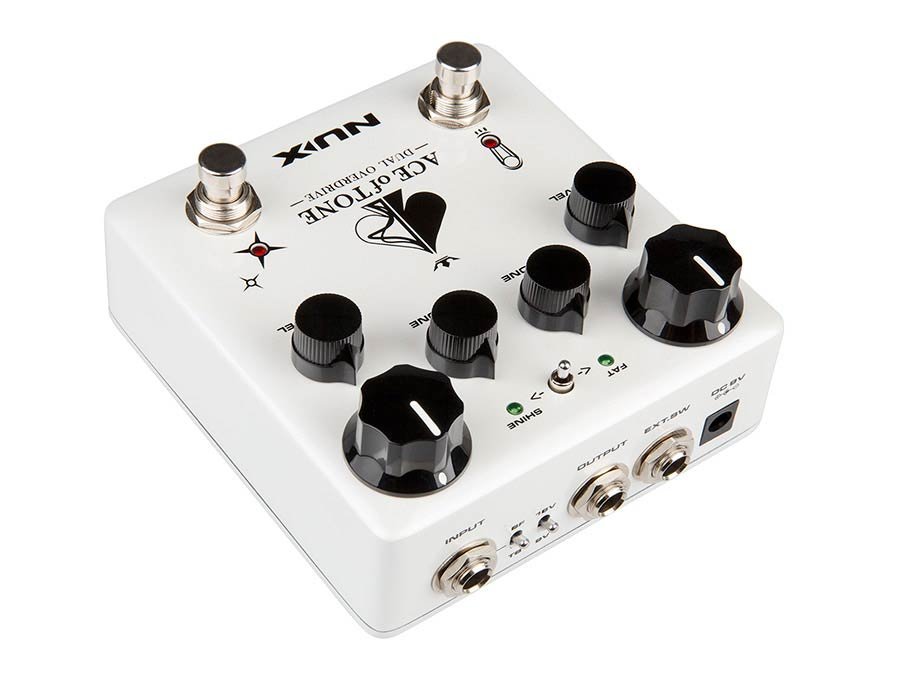 analog dual effects pedal overdrive ACE OF TONE - Afbeelding 6