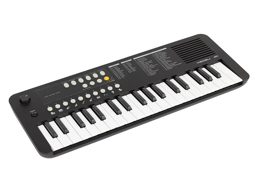 keyboard, 37 mini-size keys, with USB-C cable for power supply, 1 x 2 W, black - Afbeelding 3