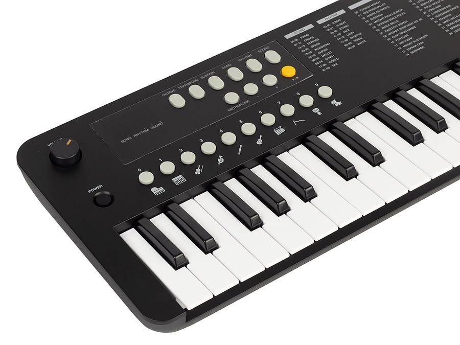 keyboard, 37 mini-size keys, with USB-C cable for power supply, 1 x 2 W, black - Afbeelding 4