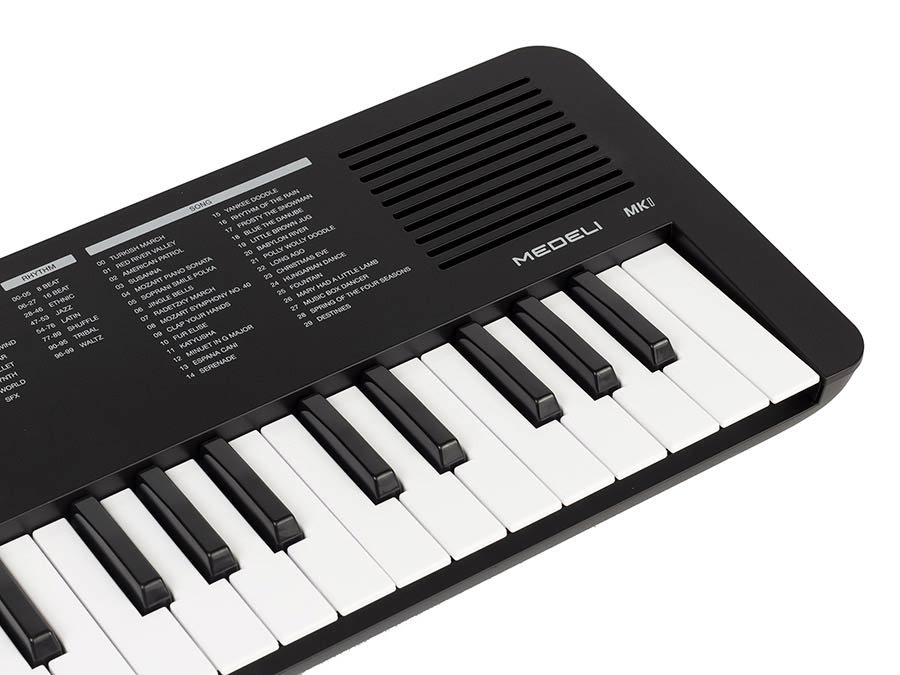 keyboard, 37 mini-size keys, with USB-C cable for power supply, 1 x 2 W, black - Afbeelding 5
