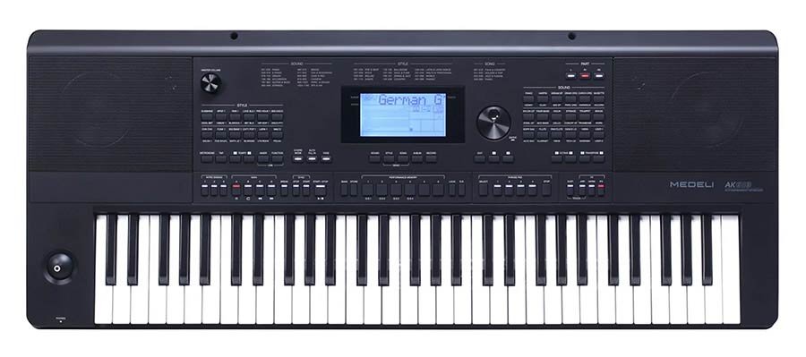 digital workstation, 61 touch sensitive keys, 2 x 25 W + 2 x 15 W
