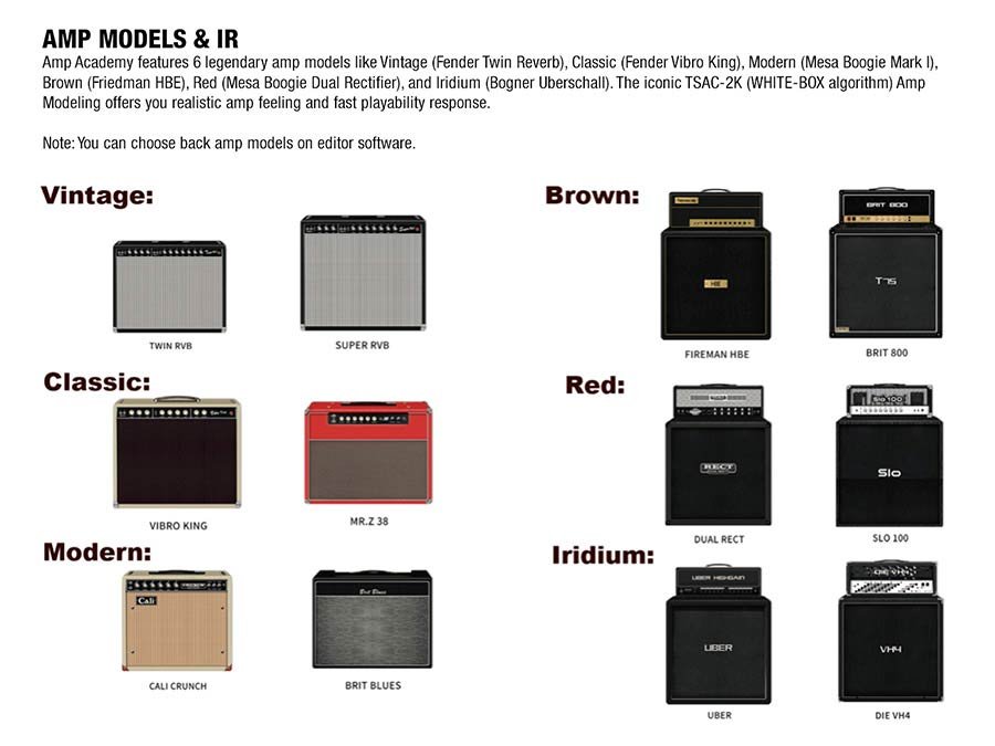 guitar amplifier simulator amp modeler IR-loader AMP ACADEMY - Afbeelding 10