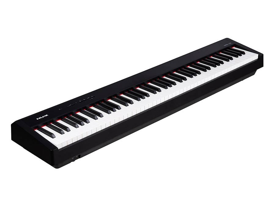 digital stage piano, 88 keys graded hammer action, 2 x 10 watt, black - Afbeelding 2