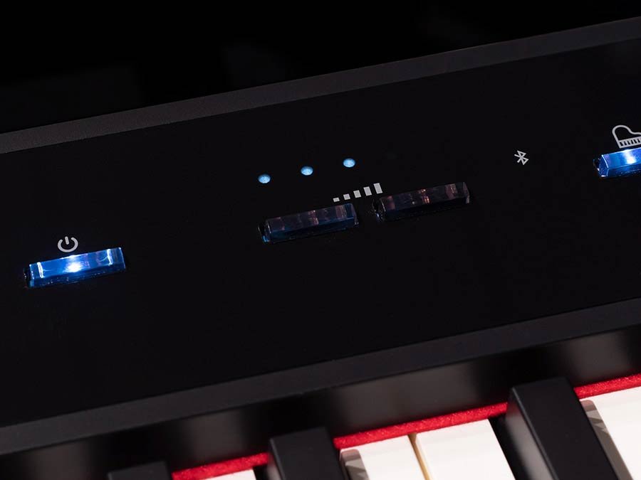 digital stage piano, 88 keys graded hammer action, 2 x 10 watt, black - Afbeelding 6