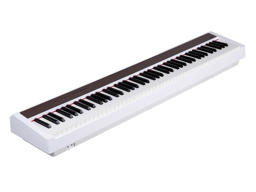digital stage piano, 88 keys graded hammer action, 2 x 10 watt, white - Afbeelding 2