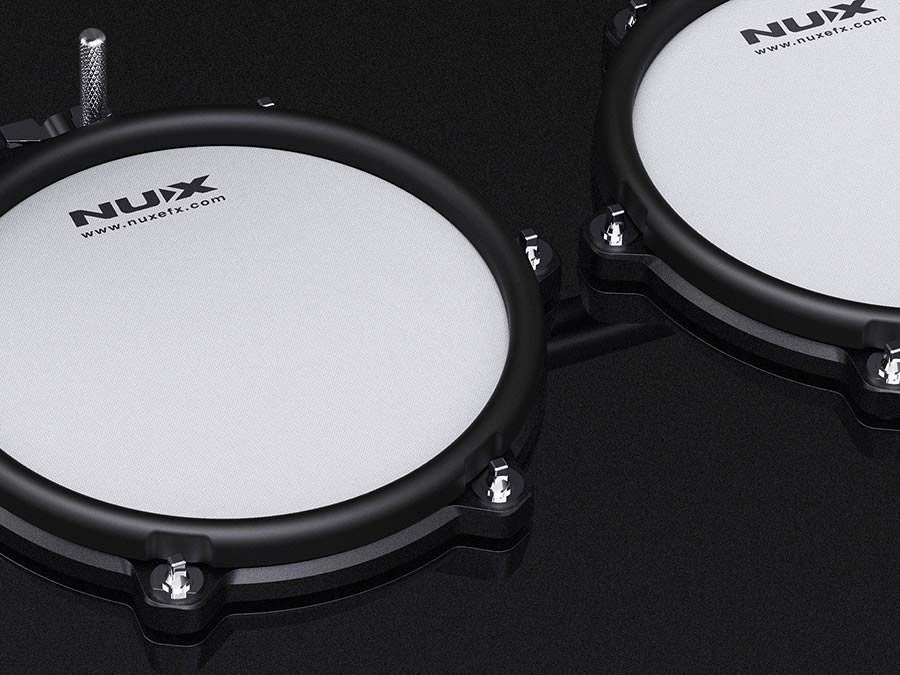 all mesh head digital drum kit, 10S-8-8-8-12HH-12C-14R - Afbeelding 11