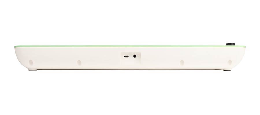 keyboard, 37 mini-size keys, with USB-C cable for power supply, 1 x 2 W - green - Afbeelding 7