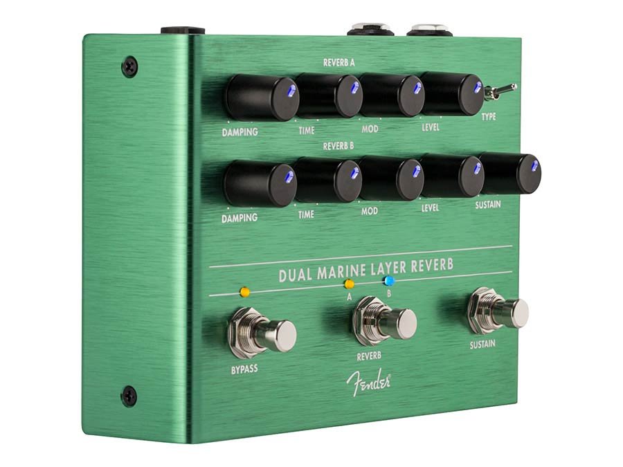 Dual Marine Layer Reverb, effects pedal for guitar or bass - Afbeelding 3