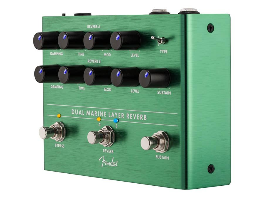 Dual Marine Layer Reverb, effects pedal for guitar or bass - Afbeelding 4