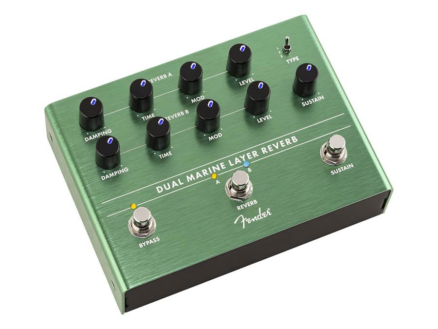 Dual Marine Layer Reverb, effects pedal for guitar or bass - Afbeelding 5