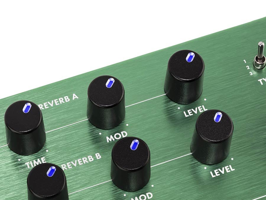 Dual Marine Layer Reverb, effects pedal for guitar or bass - Afbeelding 7