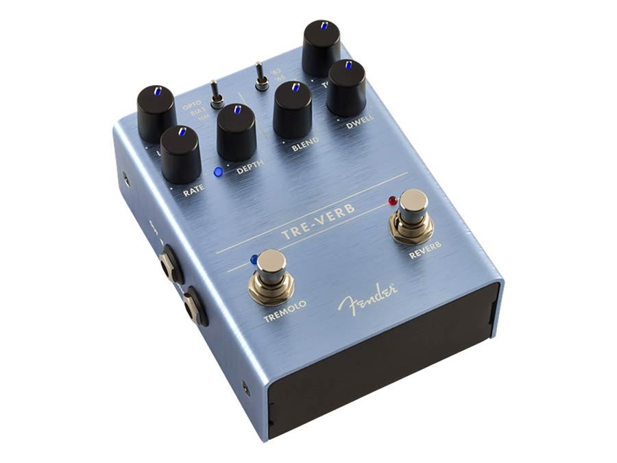 Tre-Verb Digital Reverb/Tremolo, effects pedal for guitar or bass - Afbeelding 5