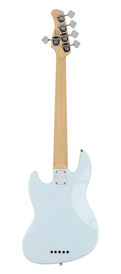 5-string passive bass guitar sonic blue - Afbeelding 2