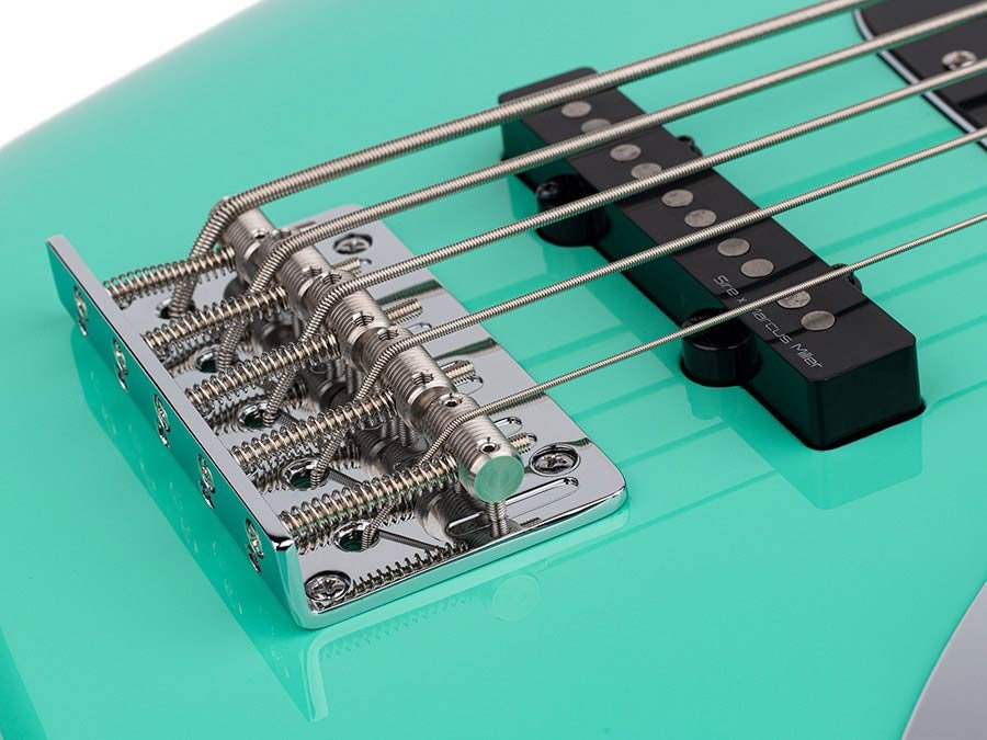 alder 5-string passive bass guitar mild green - Afbeelding 4