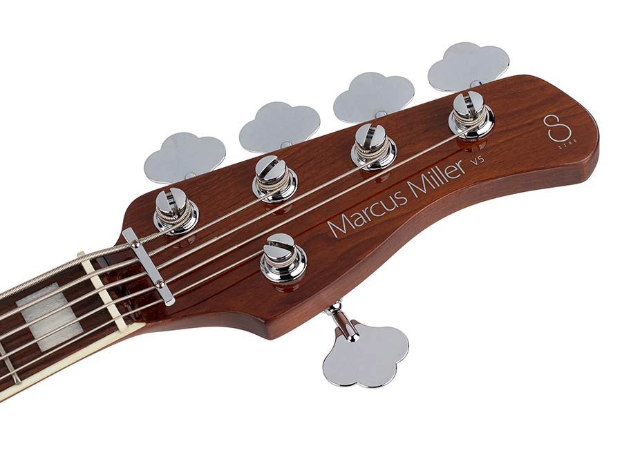 alder 5-string passive bass guitar mild green - Afbeelding 9