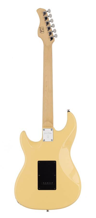 electric guitar S-style vintage white - Afbeelding 2