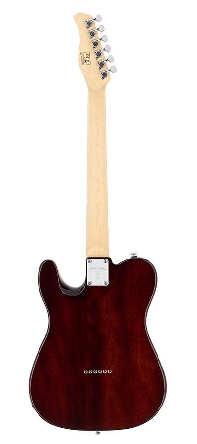 electric guitar T-style tobacco sunburst - Afbeelding 2