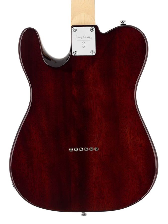 electric guitar T-style tobacco sunburst - Afbeelding 4