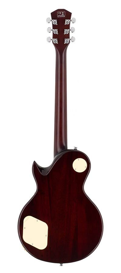 electric guitar L-style with P90s tobacco sunburst - Afbeelding 2
