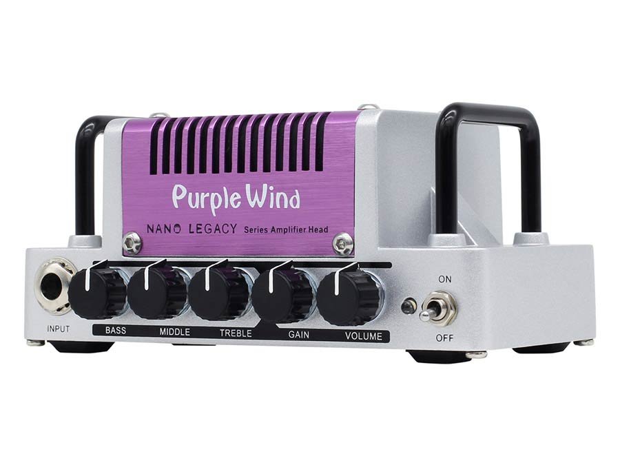 guitar amplifier head PURPLE WIND, 5W class AB, with 18v PSU - Afbeelding 2