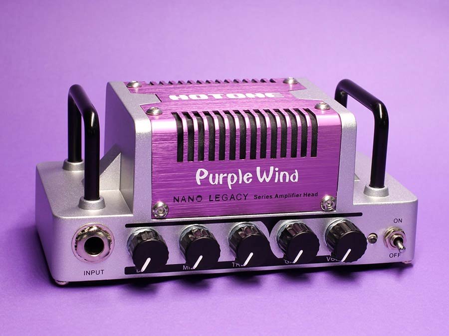 guitar amplifier head PURPLE WIND, 5W class AB, with 18v PSU - Afbeelding 6