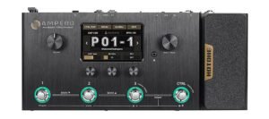 amp modeler and effects processor AMPERO, with 18V PSU