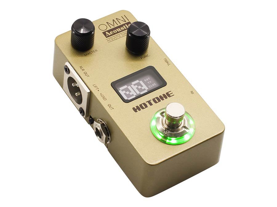 acoustic simulator pedal OMNI AC, with 9V PSU - Afbeelding 2