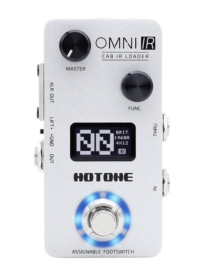 cabinet IR loader pedal OMNI IR, with 9V PSU