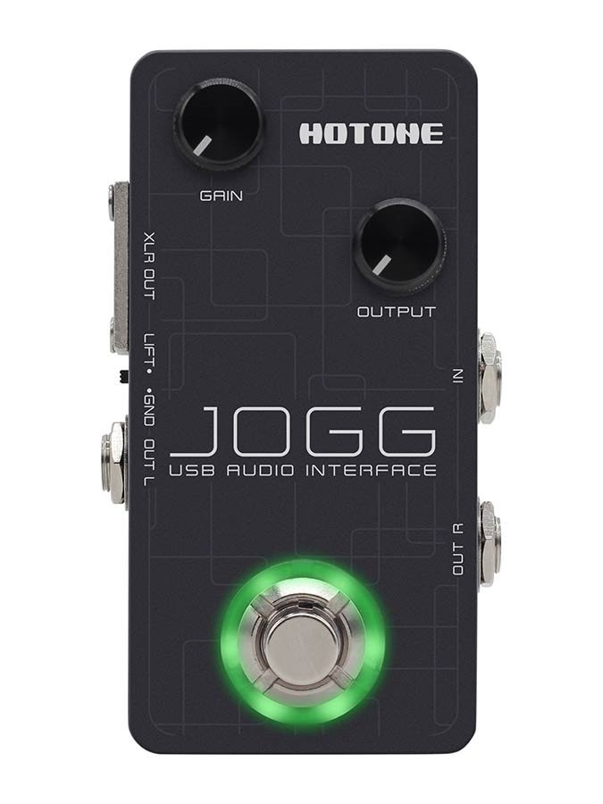 USB audio interface JOGG, with VStomp amp software