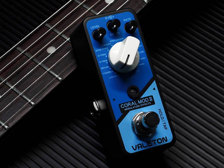 guitar effect pedal CORAL MOD II with 16 types of 24-bit digital modulation - Afbeelding 7