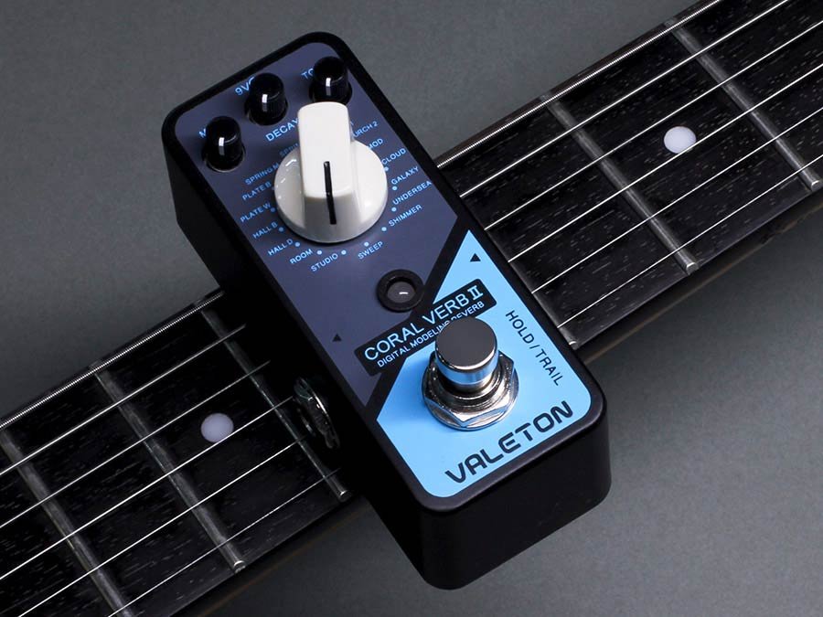 guitar effect pedal CORAL VERB II with 16 types of 24-bit digital reverb - Afbeelding 7