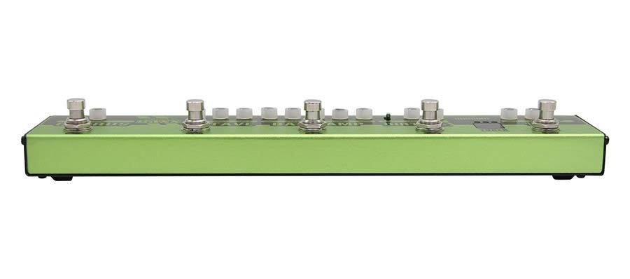effect strip DAPPER BASS with tuner + chorus + octaver + EQ + FUZZ + compressor, with FX loop - Afbeelding 3