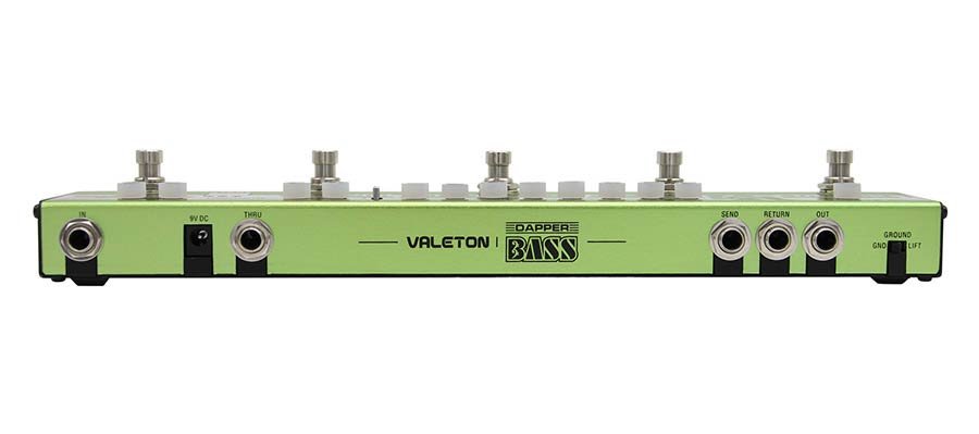 effect strip DAPPER BASS with tuner + chorus + octaver + EQ + FUZZ + compressor, with FX loop - Afbeelding 4